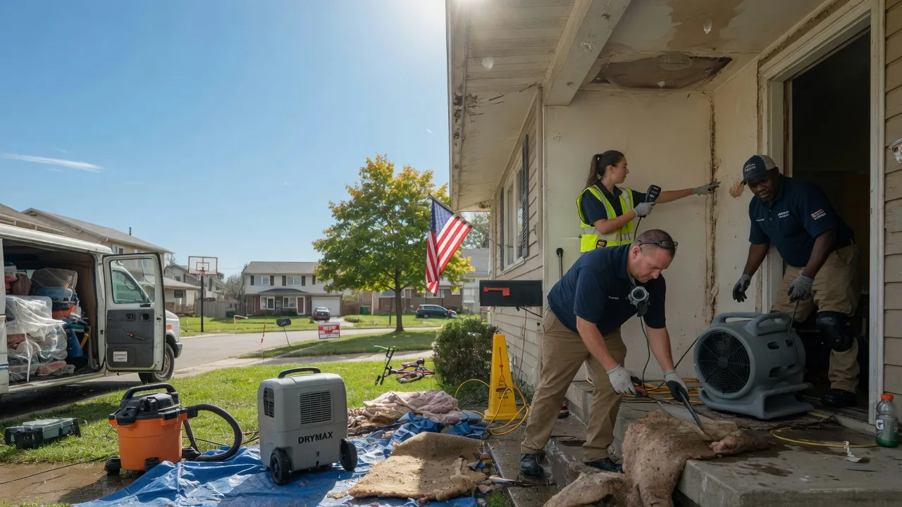 Water Damage Restoration in Rapelje, MT near me